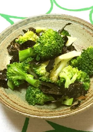 ブロッコリーの☆簡単☆海苔和え-レシピのメイン写真