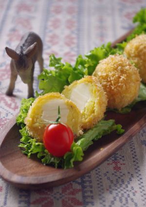 さつまいものＷチーズコロッケ-レシピのメイン写真