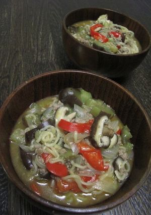 とろとろ野菜あん辛ラーメン-レシピのメイン写真