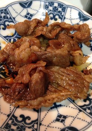 ヘルシーな牛肉の甘辛煮☆お弁当にも-レシピのメイン写真