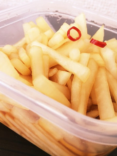 *大根のピリ辛醤油漬け*-レシピのメイン写真