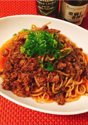 【発毛レシピ】ボローニャ風の鯖の缶詰スパ-レシピのメイン写真