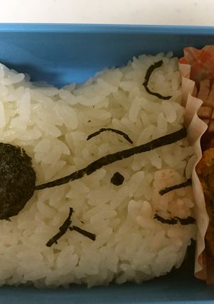 キャラ弁★ねこねこ日本史「伊達まさむね」-レシピのメイン写真