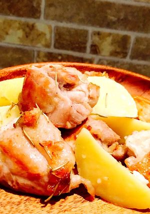 鶏肉とポテトのマリネ ローズマリー風味-レシピのメイン写真