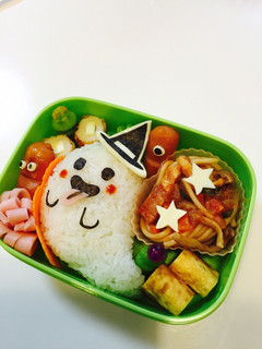 ハロウィン♡おばけキャラ弁-レシピのメイン写真
