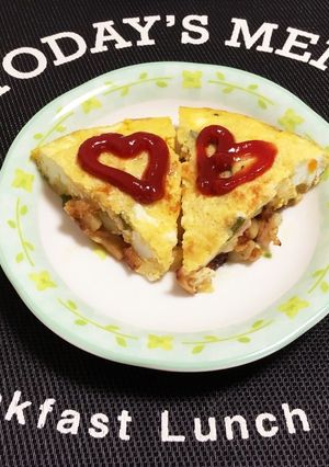 野菜たっぷりスパニッシュオムレツ-レシピのメイン写真