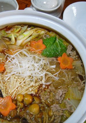 担々ごま鍋-レシピのメイン写真