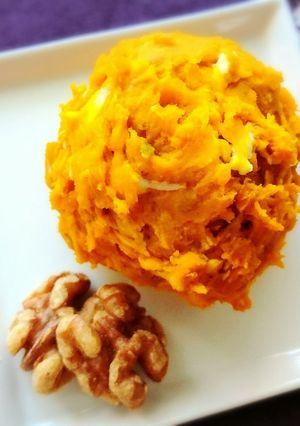 カボチャとクリームチーズのサラダ-レシピのメイン写真