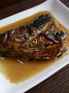 そのまま煮るより香ばしい!焼き鯖の味噌煮-レシピのメイン写真