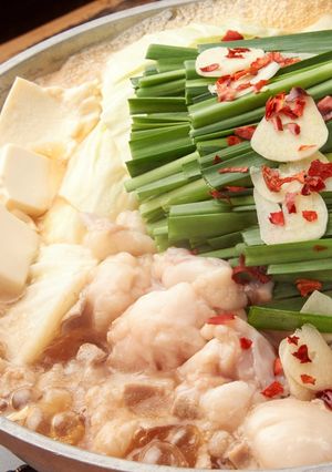 鶏味塩 de 牛もつ鍋（まるちょう）-レシピのメイン写真