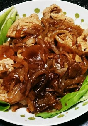 玉ねぎたっぷりやわらかしょうが焼き♪-レシピのメイン写真