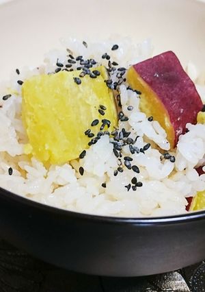 調理室～ほっくり♡﻿さつまいもご飯´ω`-レシピのメイン写真