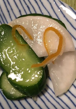 大根ときゅうりの柚子風味漬け-レシピのメイン写真