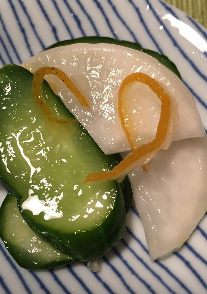 大根ときゅうりの柚子風味漬け-レシピのメイン写真