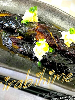 DIETに味付昆布つゆのみ揚茄子の煮浸し-レシピのメイン写真