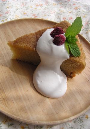 **卵・乳なし!基本のスポンジケーキ**-レシピのメイン写真