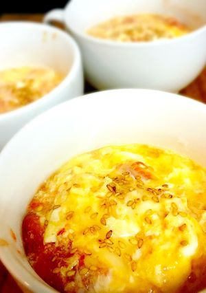 調理時間10分✨トマトと豆腐の卵とじ♡-レシピのメイン写真