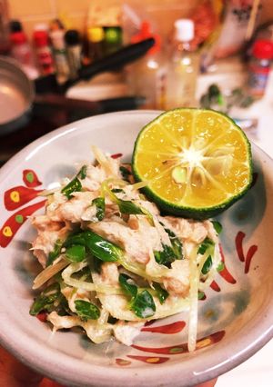 かいわれマヨ・シーチキン和え柑橘味-レシピのメイン写真