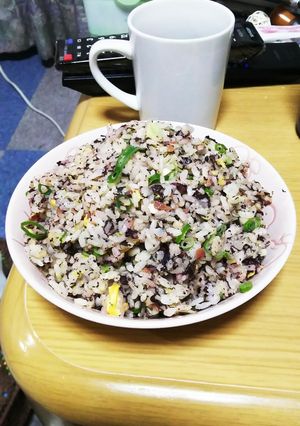 梅チャーハン-レシピのメイン写真