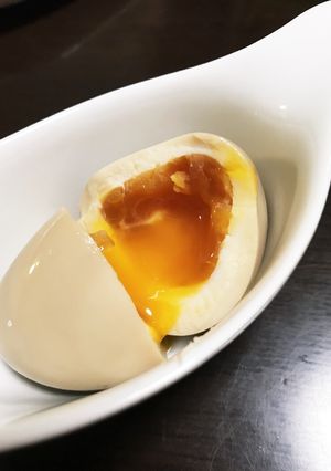 簡単常備菜♪とろり半熟味つけ玉子-レシピのメイン写真