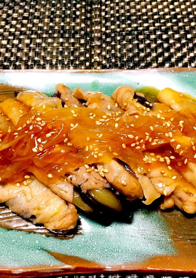 レンチン簡単！なすの豚肉巻き南蛮だれ風〜-レシピのメイン写真