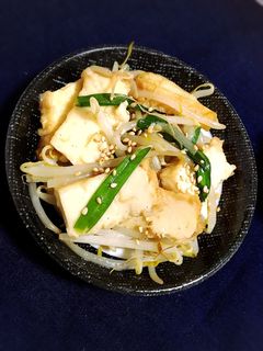 簡単!ウェイパーで厚揚げもやし炒め♪-レシピのメイン写真