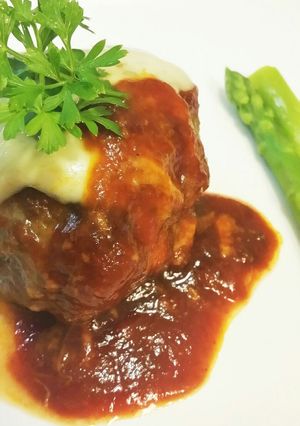 簡単ハンバーグ★ケチャップ&ソース-レシピのメイン写真