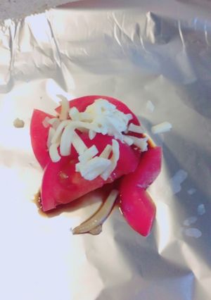 トマトのホイール焼き!BBQに最適-レシピのメイン写真