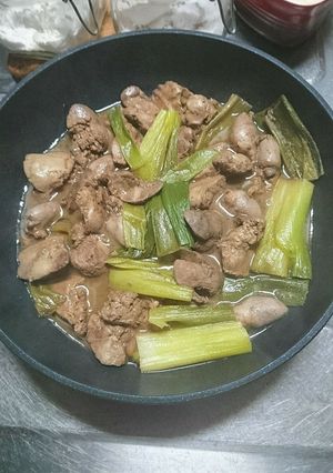 斬新!鶏レバー炒め!-レシピのメイン写真