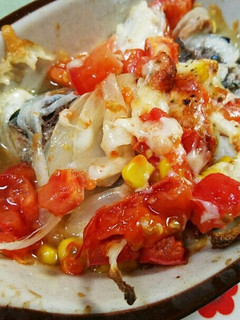 サバの水煮缶とトマトで作るグラタン-レシピのメイン写真