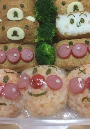 運動会キャラ弁　アンパンマン-レシピのメイン写真