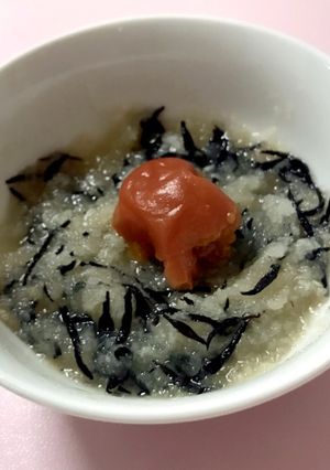 見た目お粥⁈レンチン!大根おろしの和え物-レシピのメイン写真