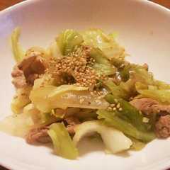 豚肉柚子胡椒炒め-レシピのメイン写真