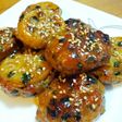 蓮根のニラつくねのっけ焼き!
