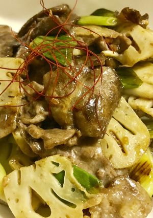 写真付き レンコン ネギ 炒め物-レシピのメイン写真