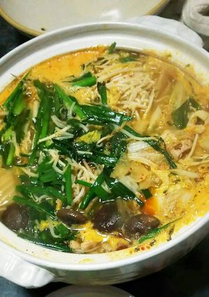ホルモン煮込みラーメン-レシピのメイン写真