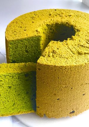 ＊簡単ふわふわdeしっとり抹茶シフォン＊-レシピのメイン写真