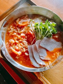 トマトの酸辣湯風辛ラーメン-レシピのメイン写真