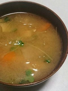冬瓜のわたのお味噌汁-レシピのメイン写真