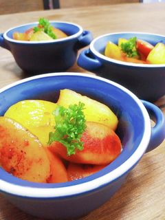 お弁当☆じゃが芋ウインナーのコンソメ炒め-レシピのメイン写真