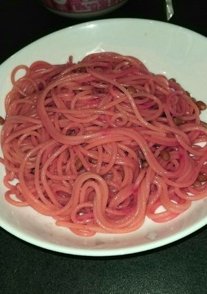 ポン酢パスタ-レシピのメイン写真