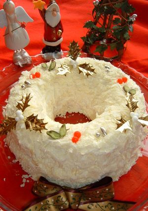 クリスマス☆リースケーキ-レシピのメイン写真