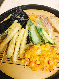 夏季の天ぷら盛り合わせ-レシピのメイン写真
