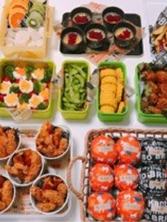 運動会のお弁当♡2017♡ハロウィン風-レシピのメイン写真