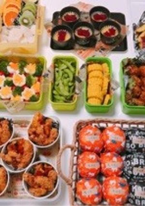 運動会のお弁当♡2017♡ハロウィン風-レシピのメイン写真