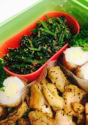 メープルでほうれん草の胡麻和え-レシピのメイン写真