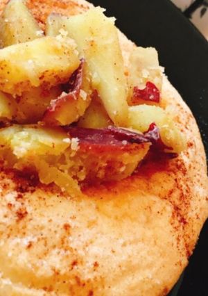 さくふわプロテインパンケーキ-レシピのメイン写真