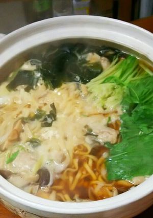 おかしゃんの鍋焼きうどん-レシピのメイン写真