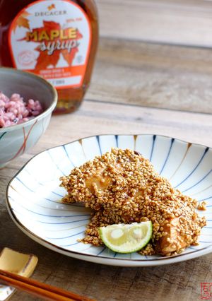 飯友☆ブリのメープル胡麻照り焼き！-レシピのメイン写真