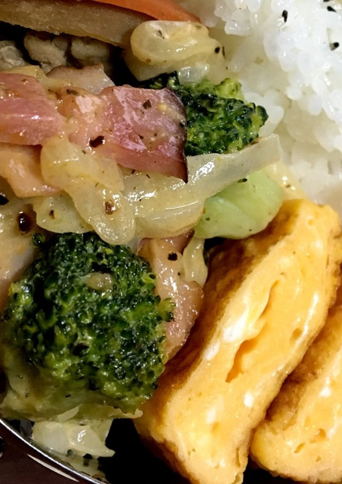 お弁当にオススメ☆簡単マヨネーズ炒め-レシピのメイン写真